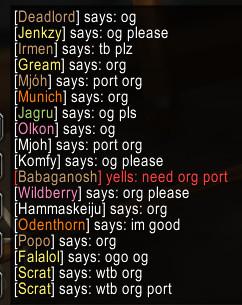 Players asking for portals